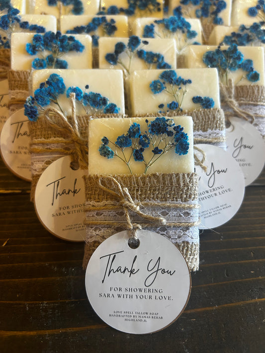 Bridal Shower - Baby Shower - Thank You - Soap Favors