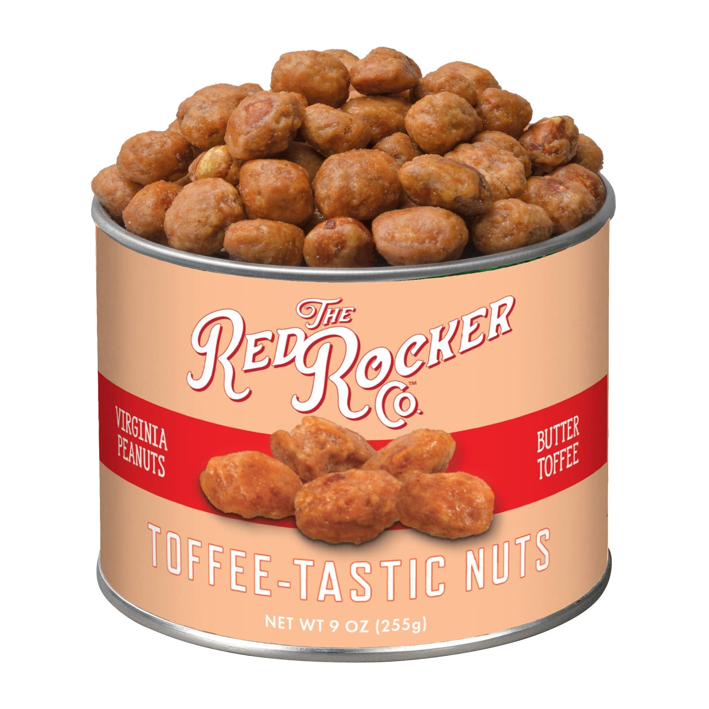 Red Rocker Toffee-Tastic Nuts (Butter Toffee) - 9 oz.
