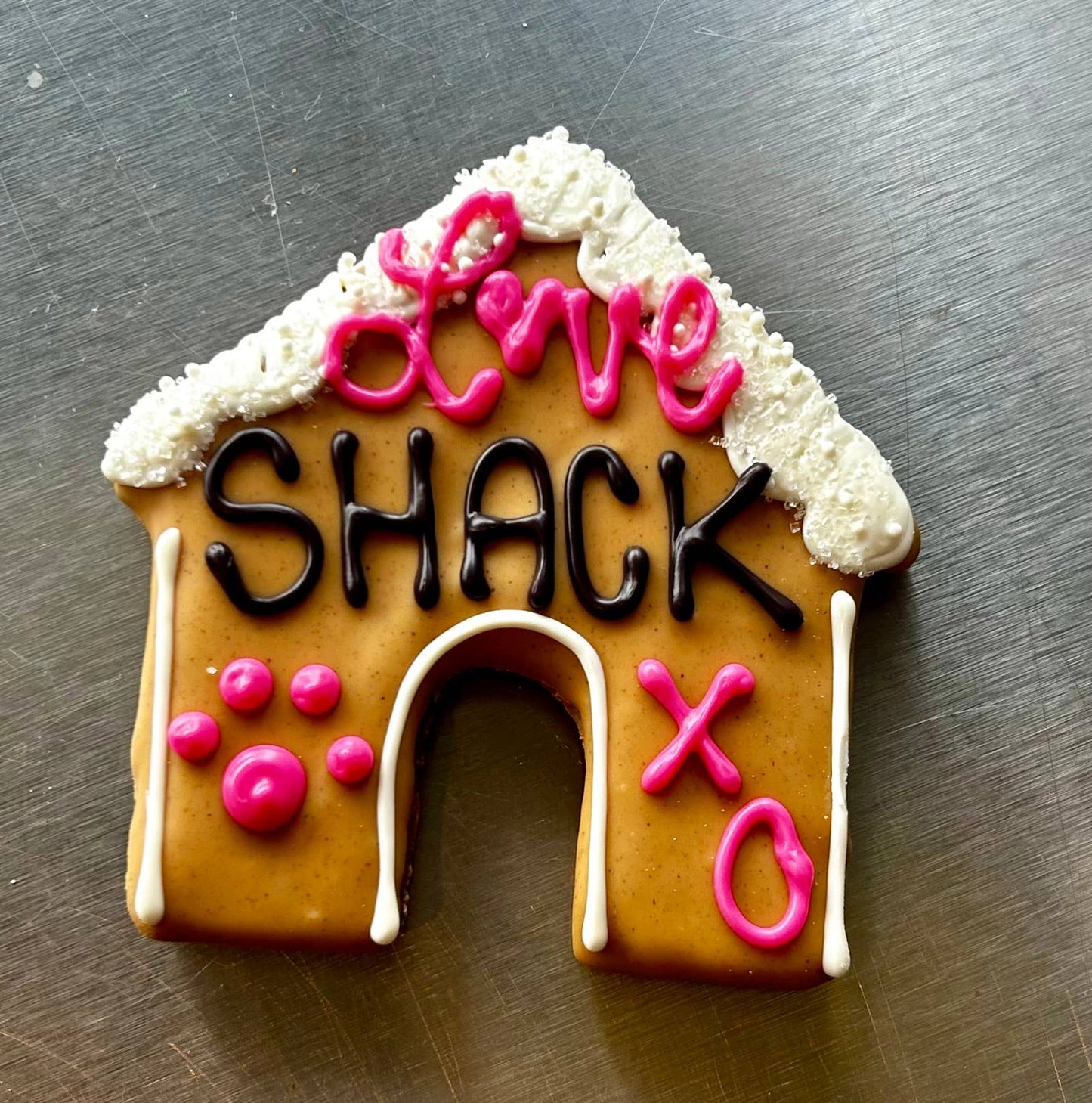 Love Shack Valentine dog treats