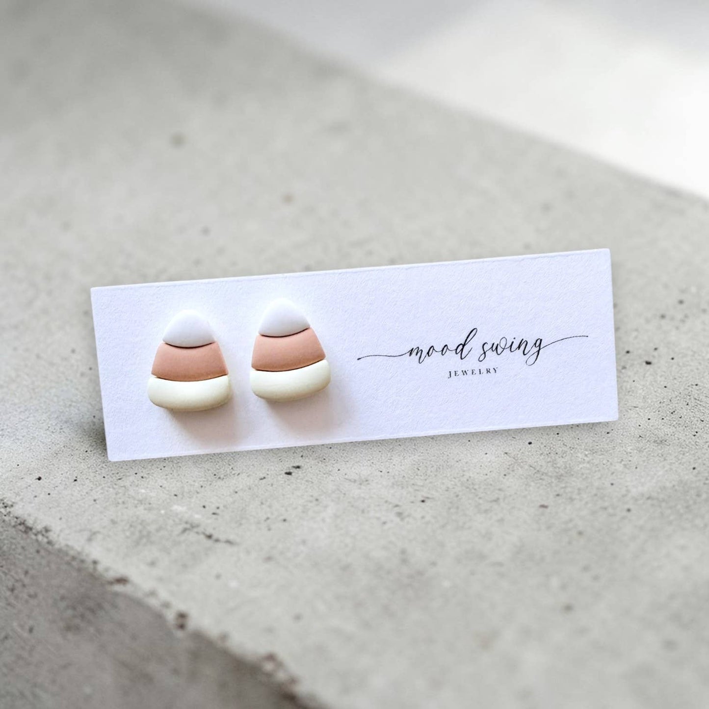 Candy Corn Stud Earrings