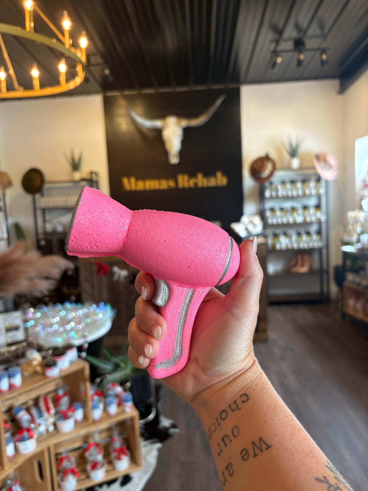 Hair Dryer Bath Bomb
