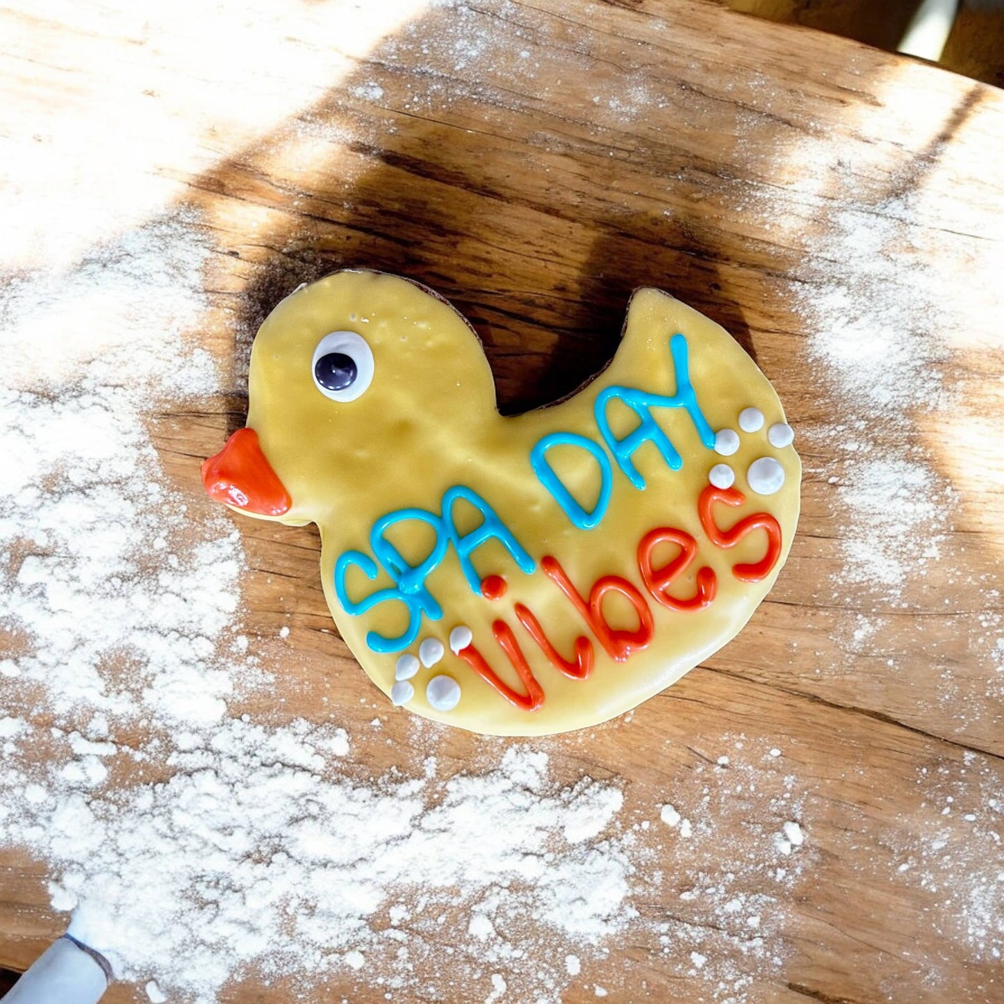 Spa Day Vibes Duckie dog treat