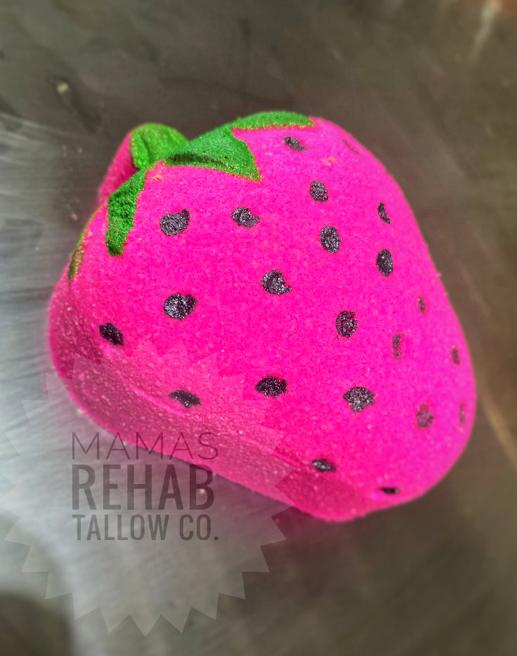 Strawberry Fields Bath Bomb