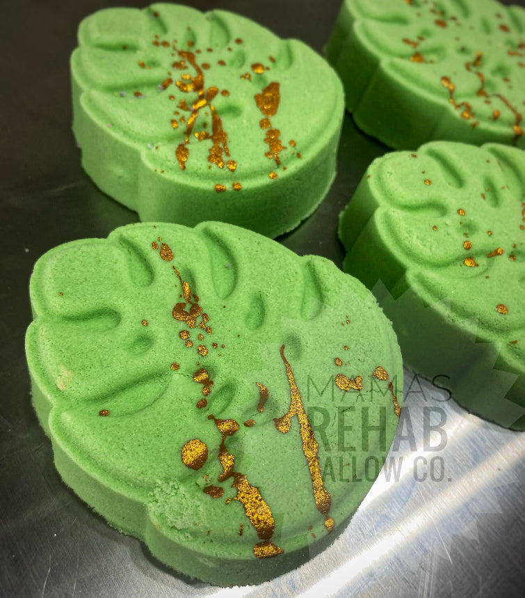 Monstera Leaf Bath Bomb