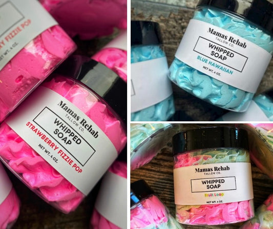 Whipped Soaps & Scrubs