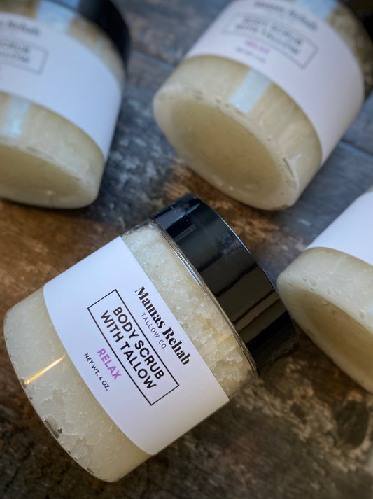 Body Scrubs with Tallow (Heat Sensitive Product)