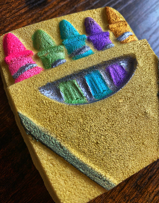 Crayon Box Bath Bomb