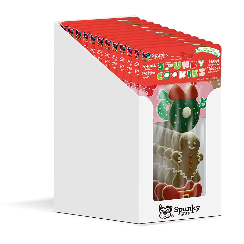 Puppy Frosted Cookies - Holiday