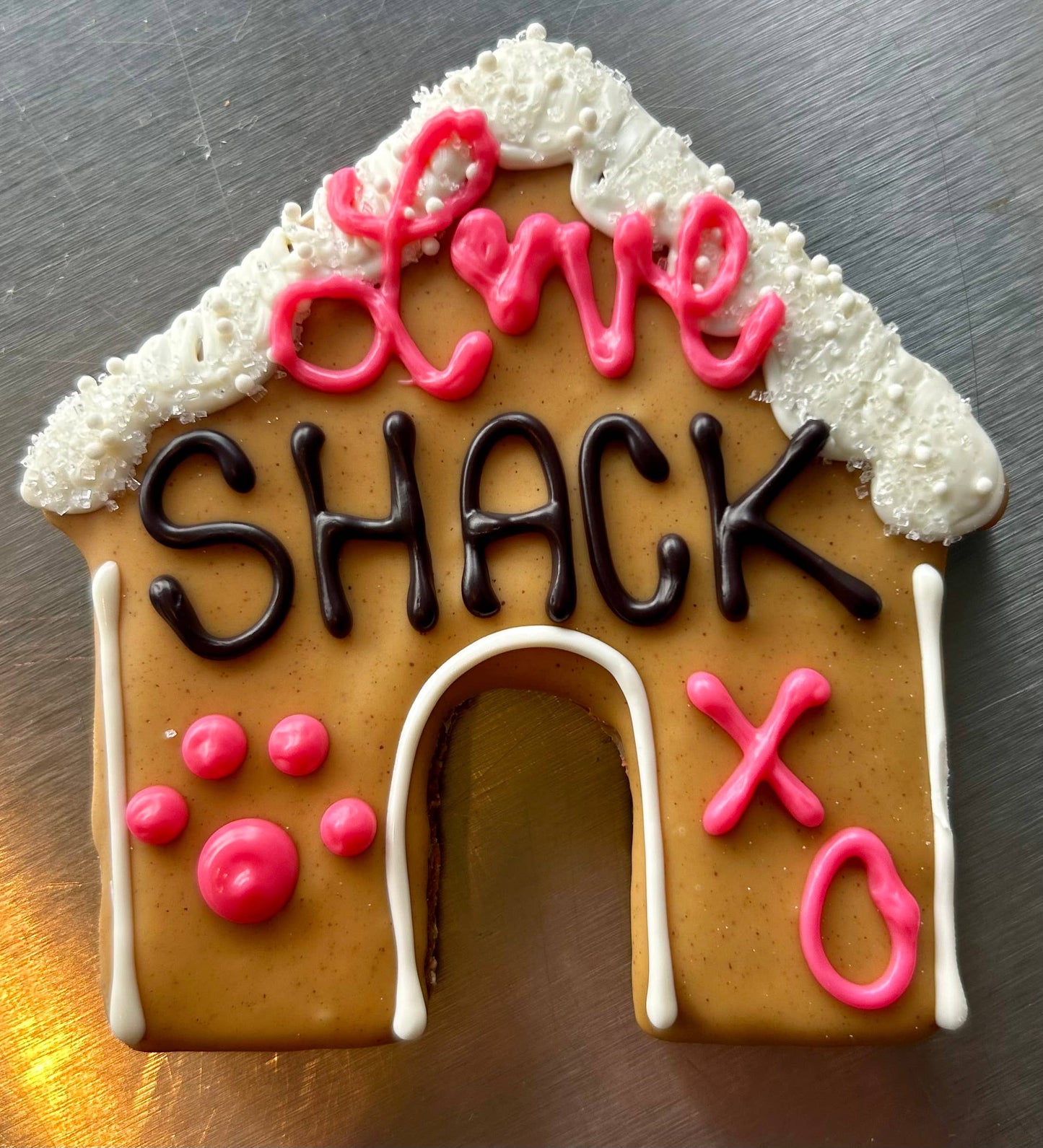 Love Shack Valentine dog treats