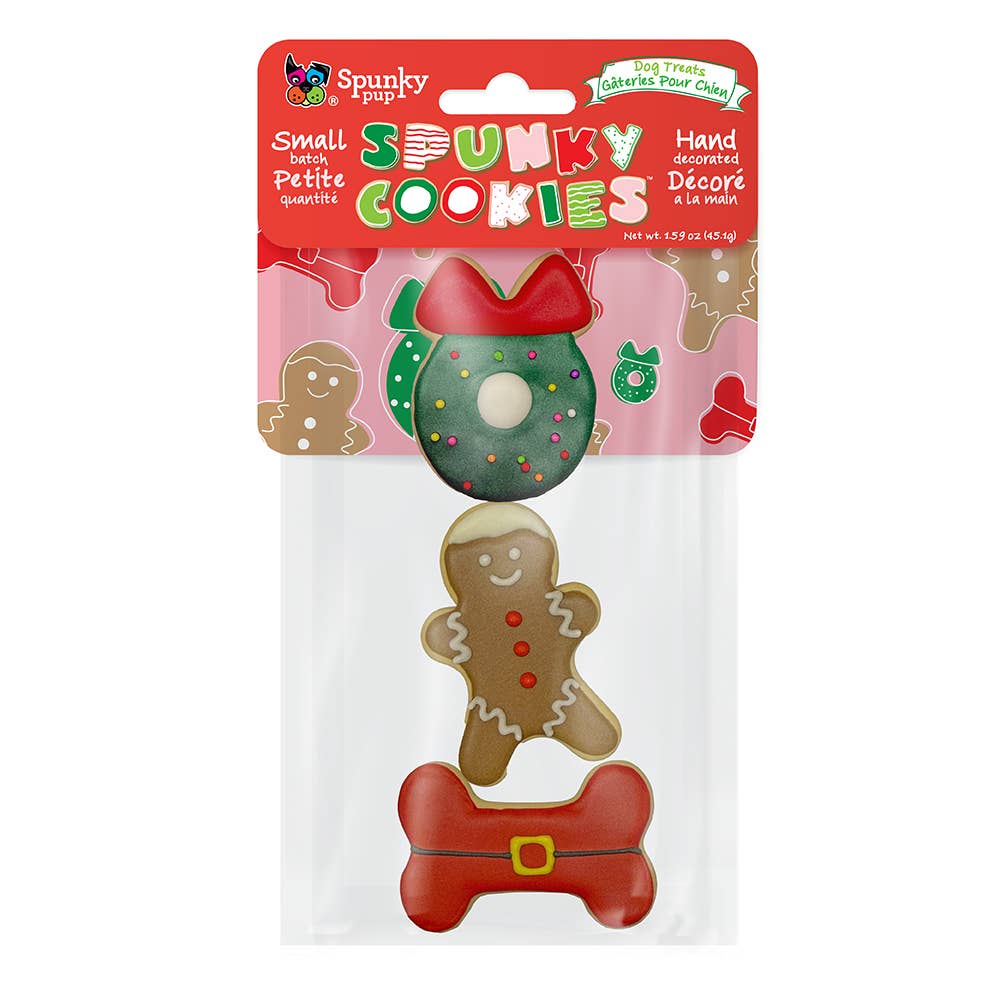 Puppy Frosted Cookies - Holiday