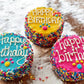 Colorful FIESTA Sprinkle Doggie Cake Lets Pawty