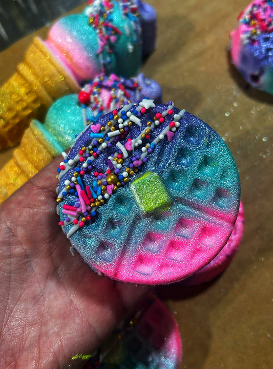 Waffle Bath Bomb