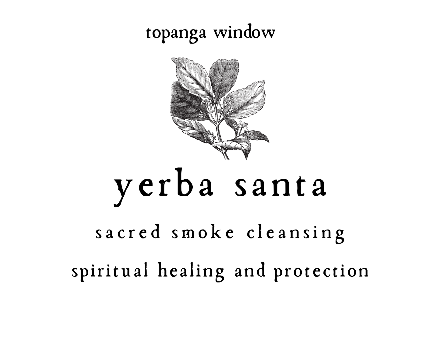 YERBA SANTA Sacred Smoke Cleansing Stick