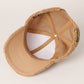 Solid Colored Faux Sherpa Baseball Cap
