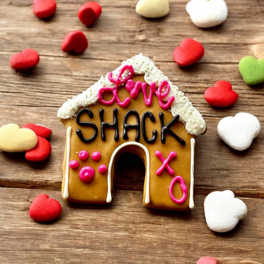 Love Shack Valentine dog treats