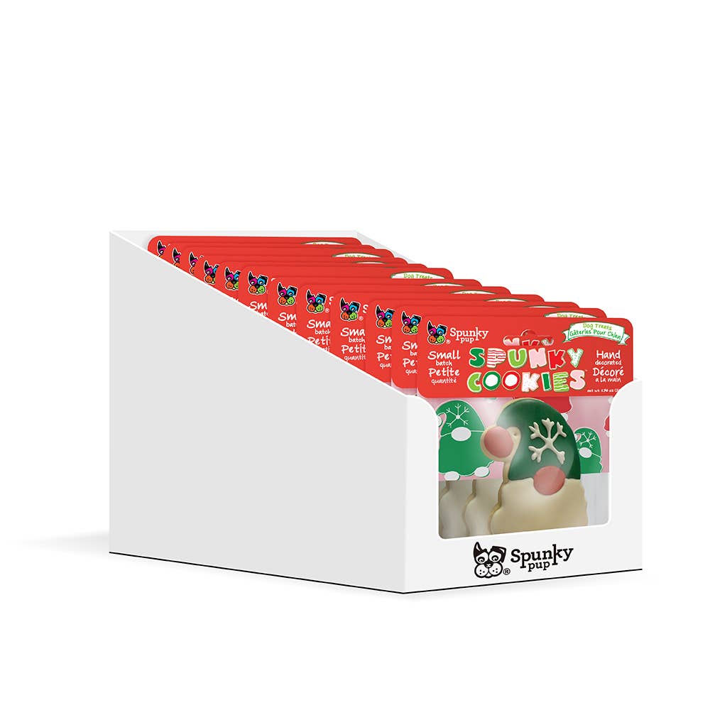 Puppy Frosted Cookies - Holiday