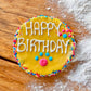Colorful FIESTA Sprinkle Doggie Cake Lets Pawty