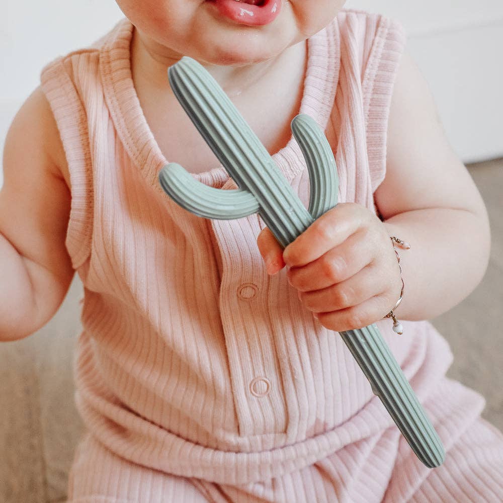 Terracotta Cactus Teether