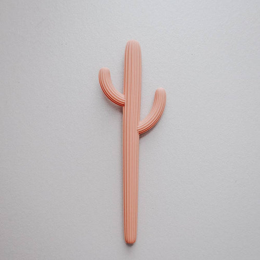 Terracotta Cactus Teether