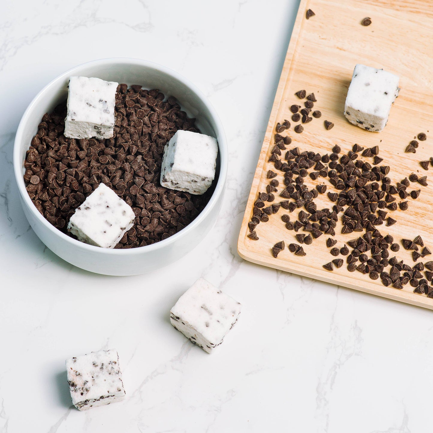 Chocolate Chip Marshmallows / Gluten Free / Dairy Free Candy