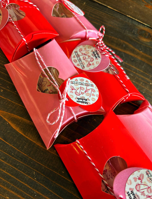 Strawberry Lip Scrub + Lip Balm DUO