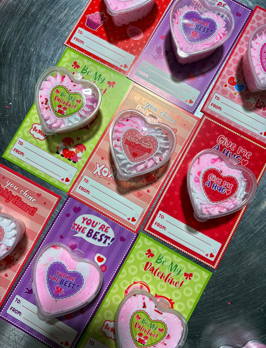 Bubble Gum Whipped Soap Valentines