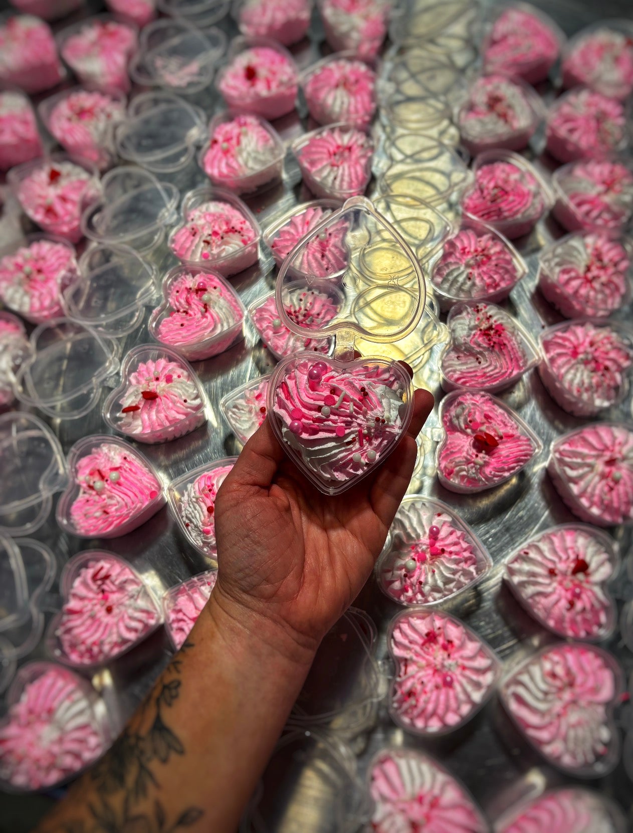 Bubble Gum Whipped Soap Valentines