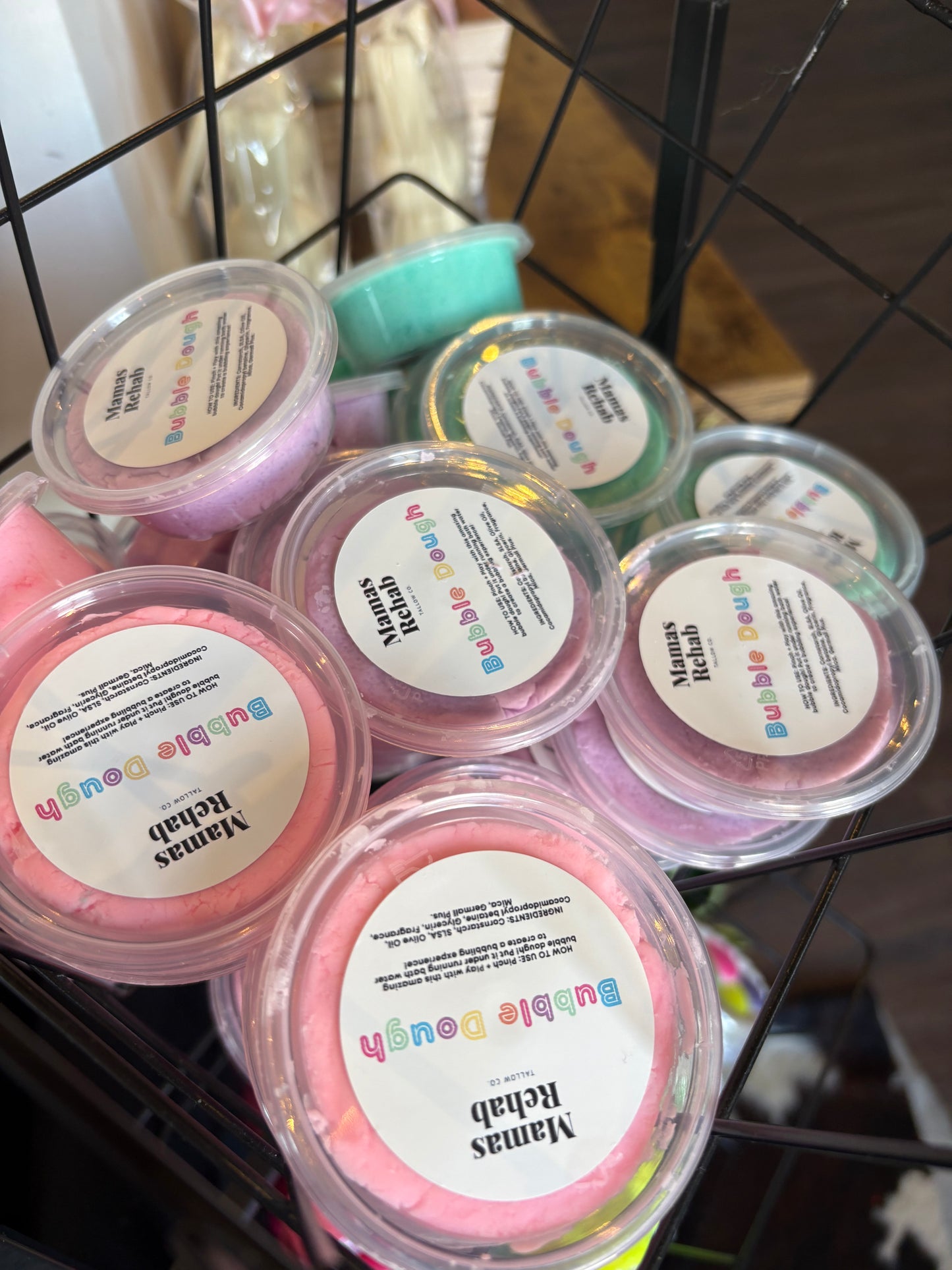 Easter Inspired Bubble Bath Dough