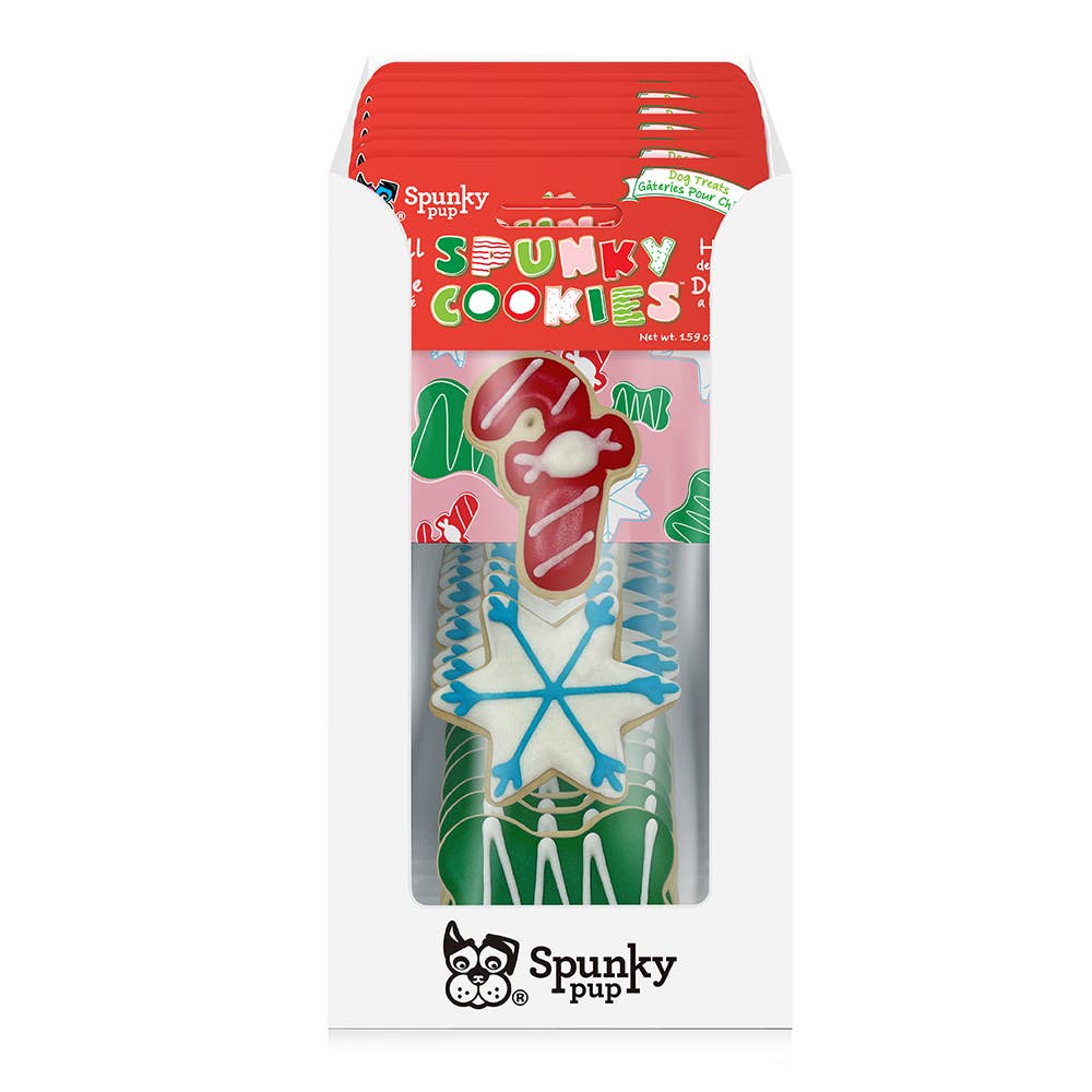 Puppy Frosted Cookies - Holiday