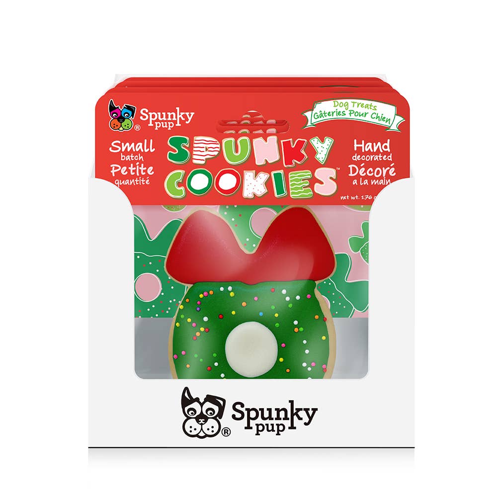 Puppy Frosted Cookies - Holiday