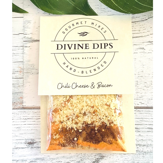 Chili Cheese & Bacon Seasoning Dip Mix & Cheeseball: Retail Ready