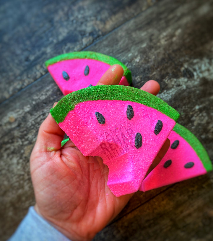 Watermelon Bite Slice Bath Bomb