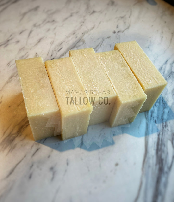 Unscented Tallow Soaps